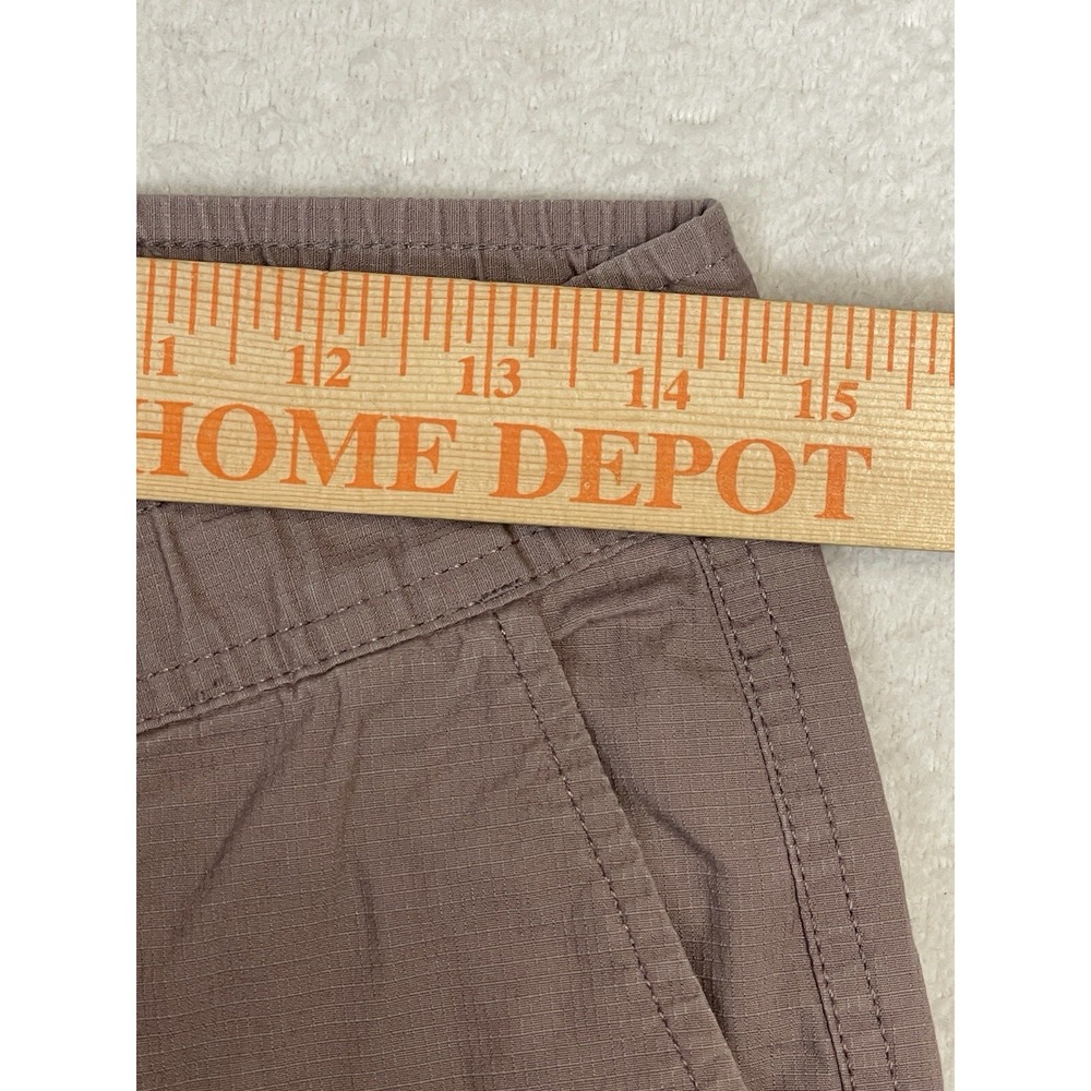 Vuori Ripstop Dura Terra Pants Drawstring Stretch Light Brown Womens Small VW401 - Picture 5 of 14